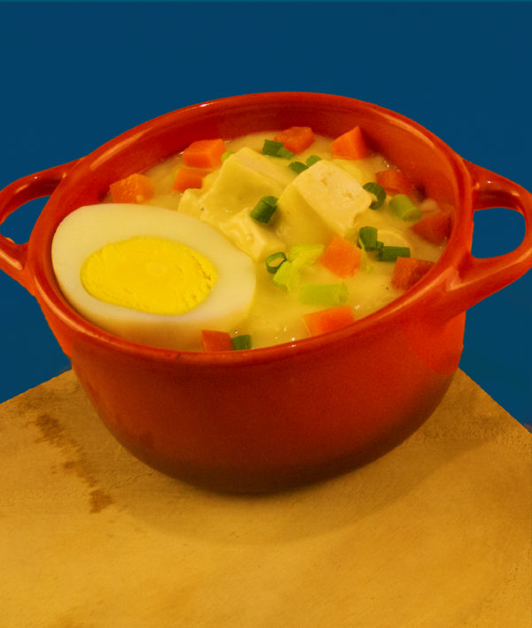 Tofu and Egg Chowder